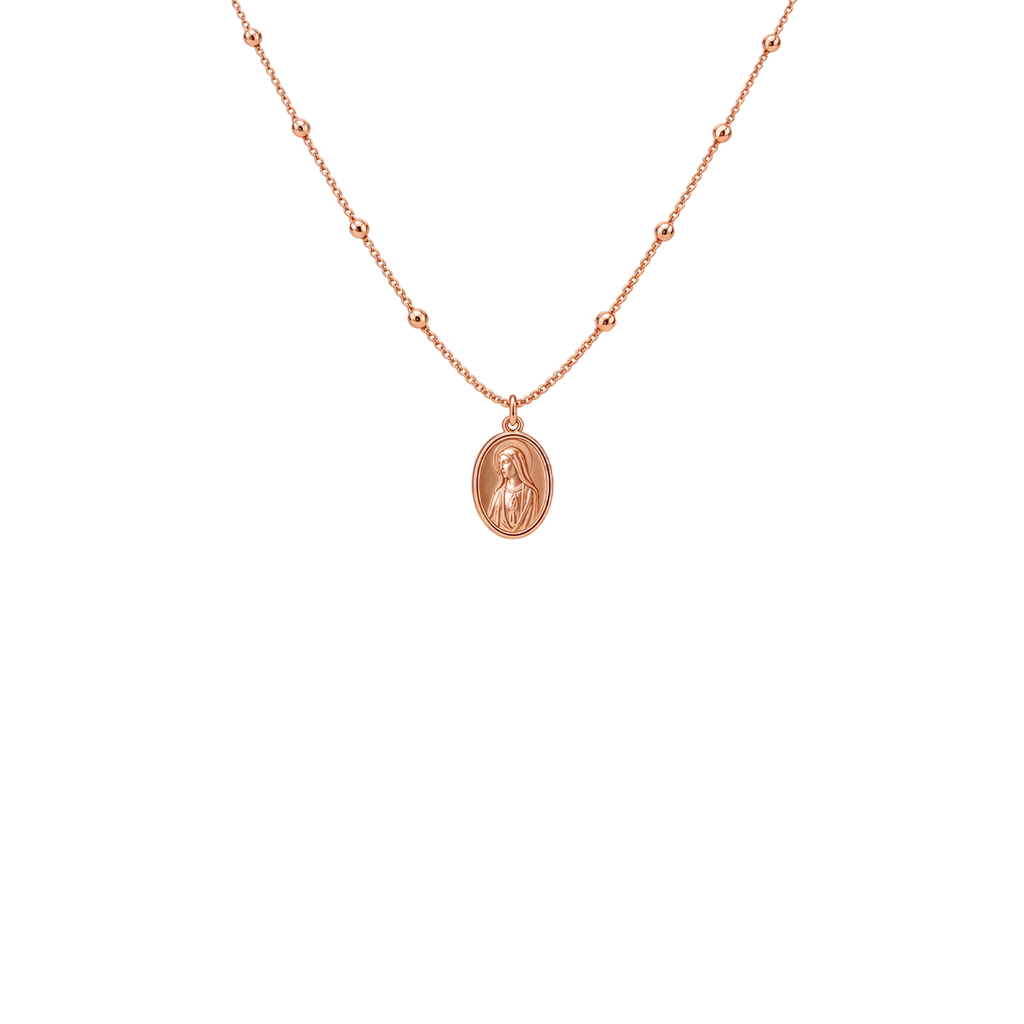 Collana in argento 925 con Madonnina