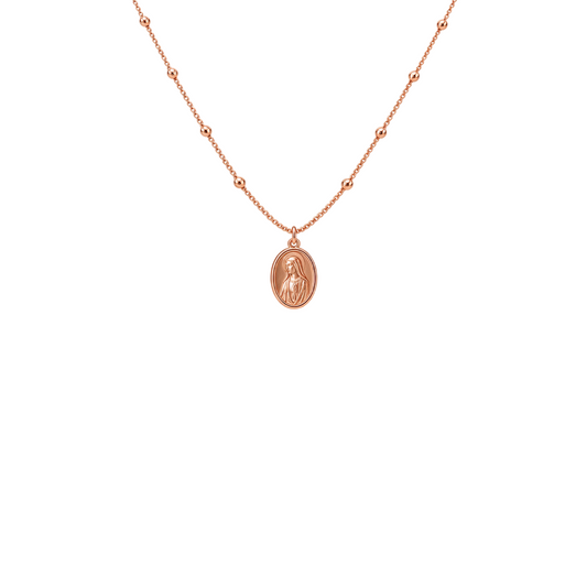Collana in argento 925 con Madonnina