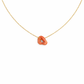 Collana in argento 925 con corallo naturale