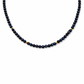 Girocollo con pietre dure e pepite in argento 925
