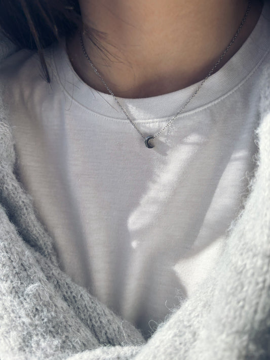 Luna - Collana in acciaio - Dettagli di Moda