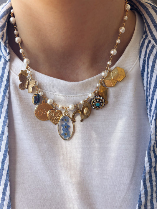 Giornata di sole - Collana multicharm - Dettagli di Moda