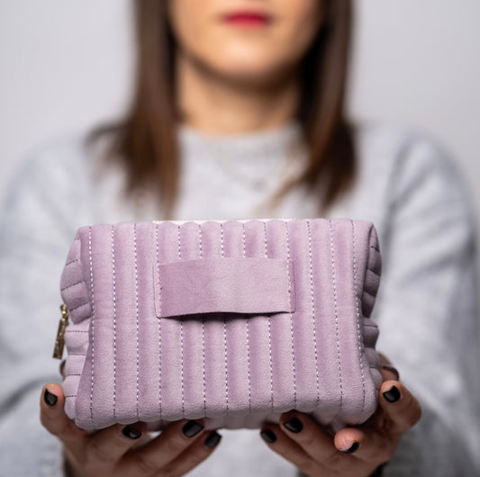 Pochette in velluto personalizzata - Dettagli di Moda
