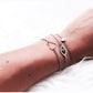 Bracciale in argento 925 con cuore