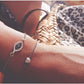 Bracciale in argento 925 con cuore