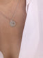 Collana in argento 925 e ciondolo dente di leone
