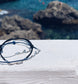 Bracciale con cordoncino e onda