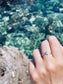 Anello onda in argento 925