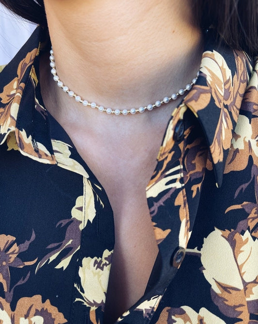 Collana con perle di Maiorca